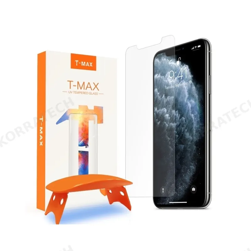 T-MAX Liquid Full Glue 3D Tempered Glass - Σύστημα Προστασίας Οθόνης iPhone 11 / XR (5206015052705)