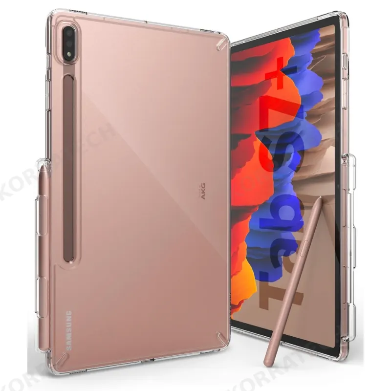 Ringke Fusion Θήκη Σιλικόνης Samsung Galaxy Tab S8 Plus / S7 Plus 12.4" - Clear (74533)