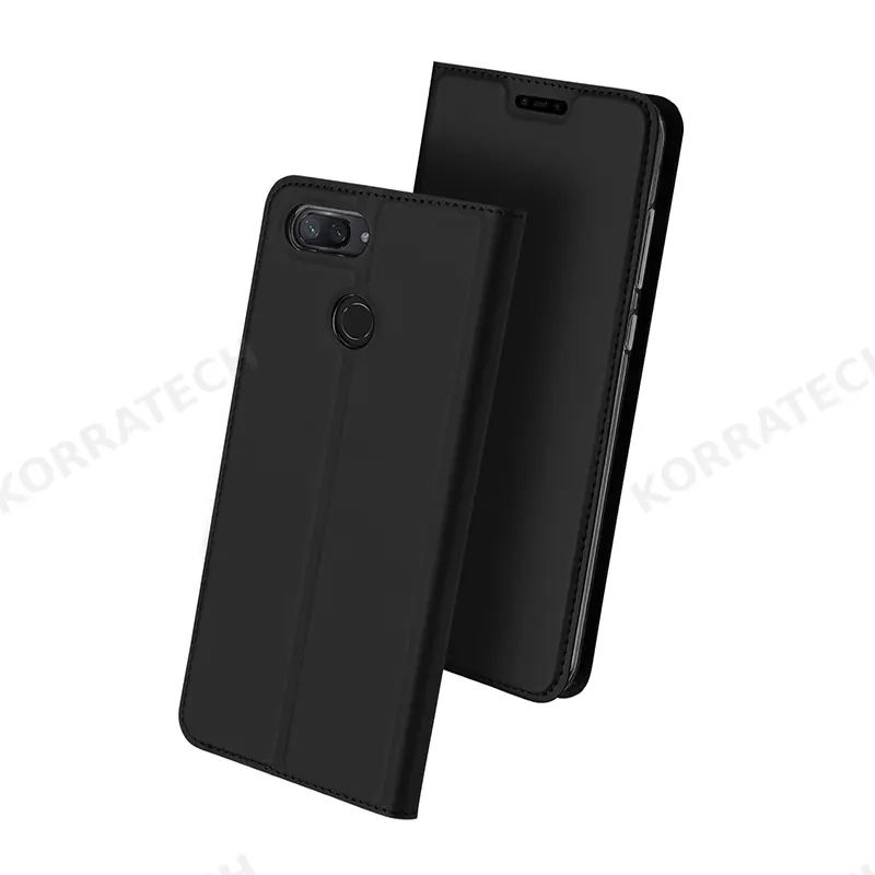 Duxducis Θήκη - Πορτοφόλι Huawei P Smart Plus - Grey (14696)