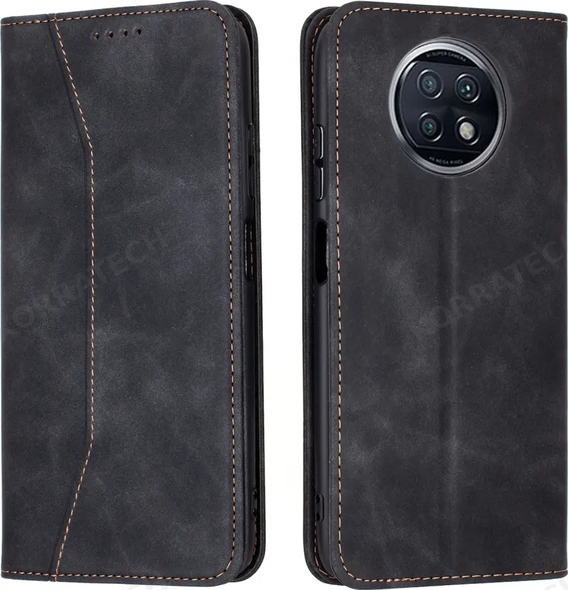 Bodycell Θήκη - Πορτοφόλι Xiaomi Redmi Note 9T 5G - Black (5206015063398)