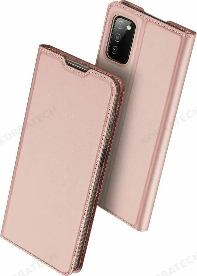 Duxducis SkinPro Θήκη Πορτοφόλι Samsung Galaxy A03s - Rose Gold (6934913049716)