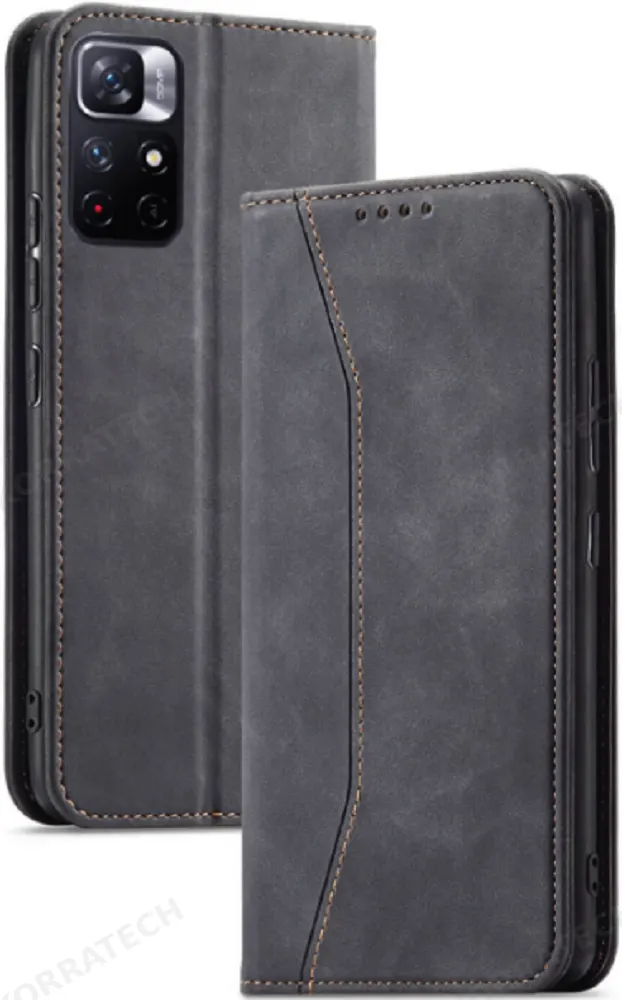 Bodycell Θήκη - Πορτοφόλι Xiaomi Poco M4 Pro 5G / Redmi Note 11S 5G - Black (5206015059438)