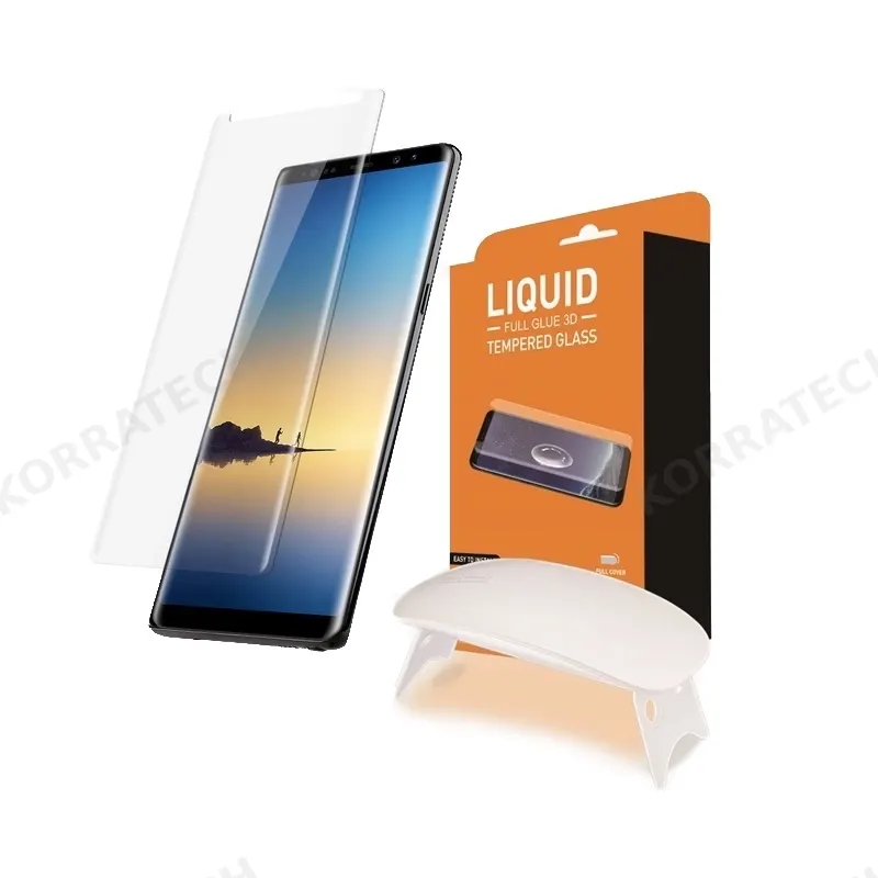 T-MAX Liquid Full Glue 3D Tempered Glass - Σύστημα προστασίας οθόνης Samsung Galaxy Note 8 (44507)
