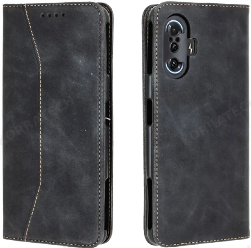 Bodycell Θήκη - Πορτοφόλι Xiaomi Poco F3 GT - Black (5206015067051)