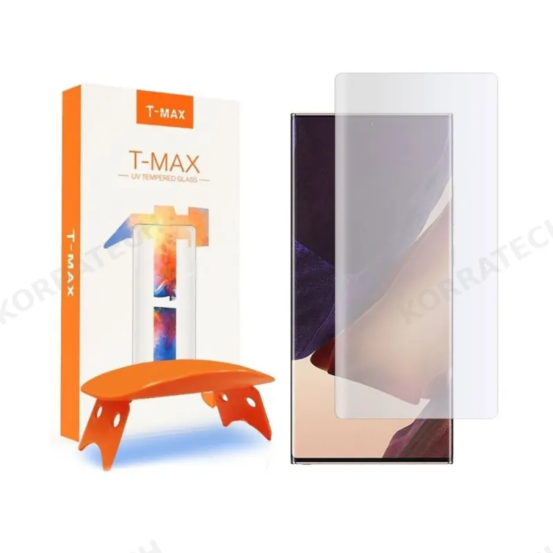 T-MAX Liquid Full Glue 3D Tempered Glass - Σύστημα Προστασίας Οθόνης Samsung Galaxy Note 20 Ultra (5206015052880)