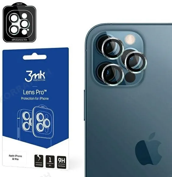 3MK Lens Protection Pro - Αντιχαρακτικό Προστατευτικό Γυαλί για Φακό Κάμερας Apple iPhone 12 Pro (5903108452335)