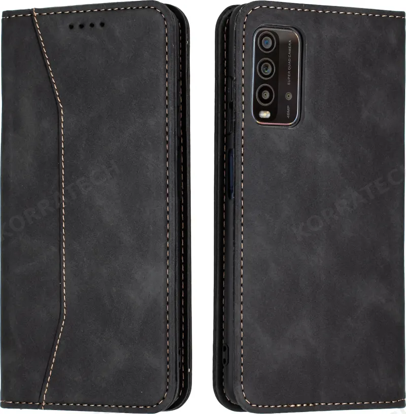 Bodycell Θήκη - Πορτοφόλι Xiaomi Redmi 9T - Black (5206015063121)