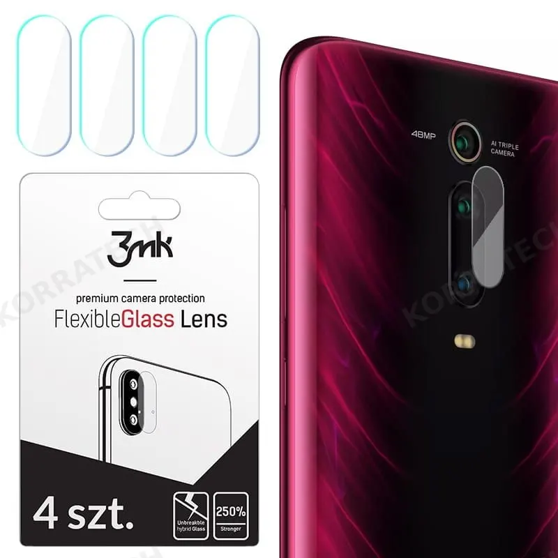 3MK Glass Camera Protector - Αντιχαρακτικό Προστατευτικό Γυαλί για Φακό Κάμερας Xiaomi Mi 9T/MI 9T Pro - 4 τεμάχια (54807)