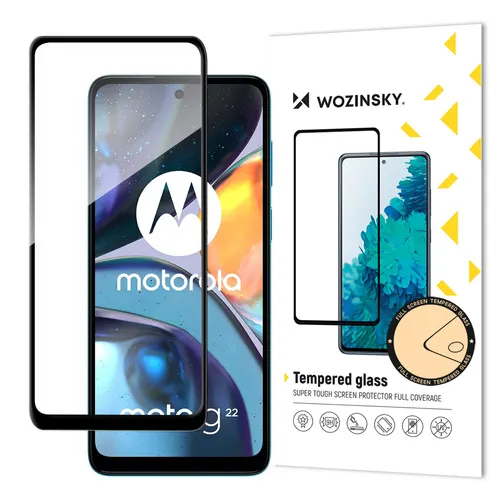 Full Glue Tempered Glass for Motorola Moto G22