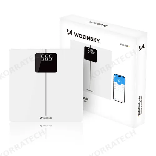Έξυπνη Ζυγαριά Μπάνιου Bluetooth - Λευκή WIWL-180
