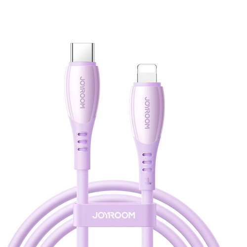 30W USB-C - Lightning cable 1.2m - PURPLE  S-A59 Vibrant Series